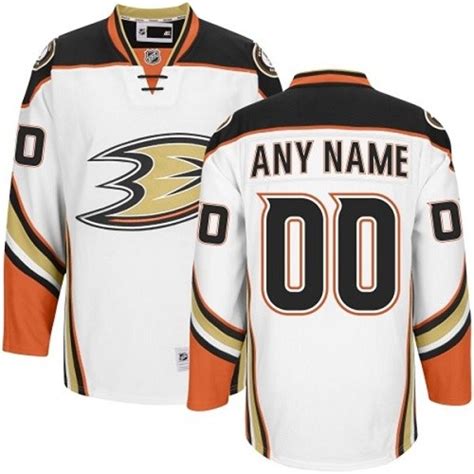 2017 Custom Anaheim Ducks Jerseys Black Orange 2016 Stadium Series Jerseys Stitched Mighty Ducks ...