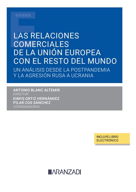 Libro Las Relaciones Comerciales De La Unión Europea Con El Resto Del