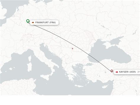 Direct Non Stop Flights From Frankfurt To Kayseri Schedules