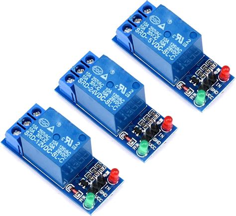 Amazon 5V 12V 24V Low Level Trigger 1 Channel Relay Module