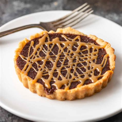 Salted Caramel Chocolate Mini Tarts Kevin Is Cooking