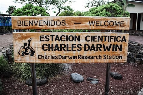 The Charles Darwin Research Station | As Her World Turns