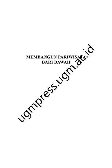 Pdf Ugmpress Ugm Ac Iddari Bawahugmpress Ugm Ac Id Userfiles Product