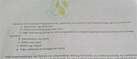 Ayon Sa Doktrinang Pangkapuluan Kabilang Sa Studyx