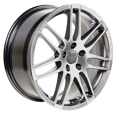 18 Fits Audi Rs4 Wheel Hyper Silver 18x8 Suncoast Wheels High