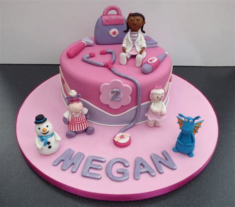 Doc McStuffins Characters Cake With Cupcakes | Susie's Cakes