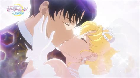 Sailor Moon Usagi And Mamoru Kiss