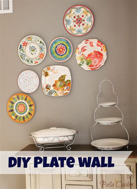 DIY Plate Wall | Bella Caiden