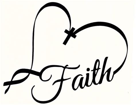 Faith decal | Etsy