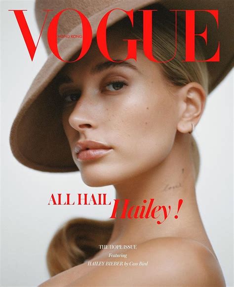 Hailey Bieber Outfits On Twitter Vogue Photography Vogue Covers