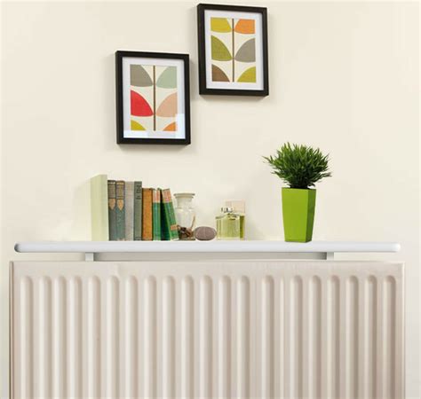 White Radiator Shelves Including Easy Fit Brackets Shelf Sizes 60cm90cm120cm Ebay