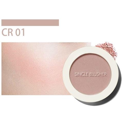 The Saem Cr Naked Peach Saemmul Single Blusher Cr Naked