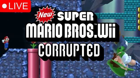 New Super Mario Bros Wii But It Slowly Gets More Corrupted YouTube