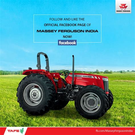 Masseyferguson India Now Has Its Own Official Facebook Page Follow India’s Favourite Tractor