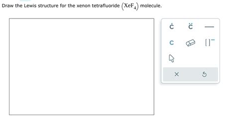 Answered Draw The Lewis Structure For The Xenon Bartleby