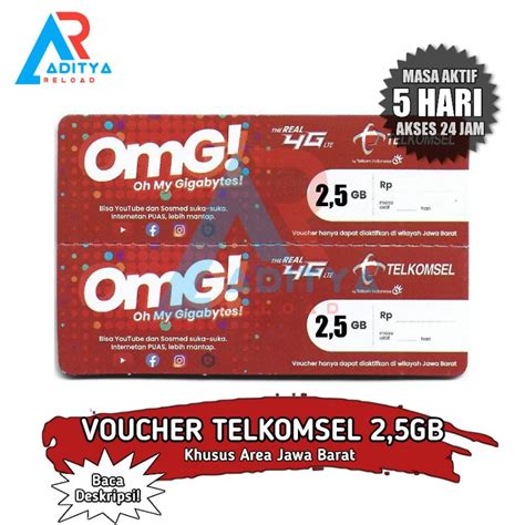 Jual Voucher Telkomsel Gb Hari Jabar Fresh Shopee Indonesia