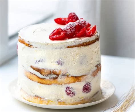 Naked Cake Chantilly Et Framboises Cookidoo The Official Thermomix