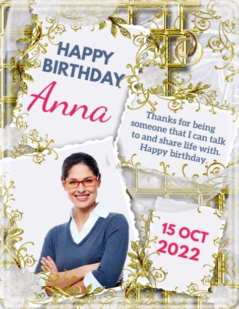 Happy Birthday Greeting Template Postermywall