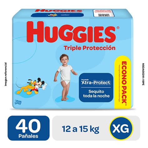 Pa Ales Huggies Triple Protecci N Talla Xg Mifarma