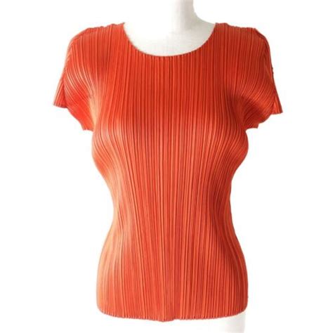 Extreme Pleats Please Issey Miyake Women S Pp Jk Short Sleeve Tops