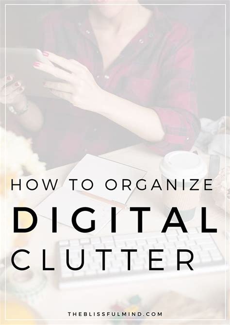 A Woman Sitting In Front Of A Computer With The Text How To Organize