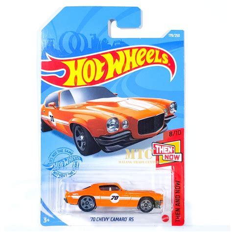 Jual Hot Wheels 70 Chevy Camaro RS Yellow J2021 Shopee Indonesia