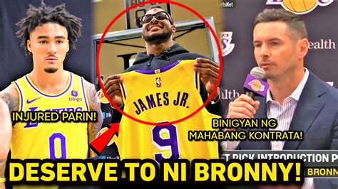 Siguradong Magiging Isang Magaling Na Nba Player Daw Si Bronny James