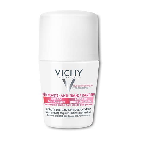 Vichy Déodorant Déo Beauté Anti Transpirant 48H Roll On 50ml au