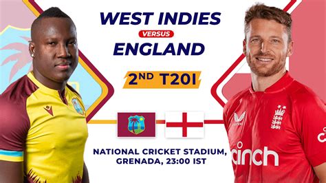 WI Vs ENG 2nd T20I Dream11 Prediction Pitch Report Playing XI