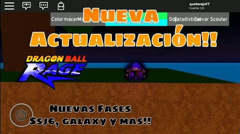 Nueva Actualización de Dragon Ball Rage Nuevas Transformaciones