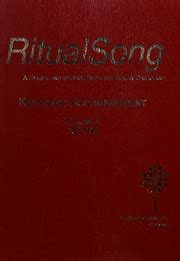 Ritual Song A Hymnal And Service Book For Roman Catholics Keyboard