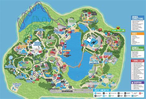 Seaworld Orlando Map 2024 - greta brunhilde