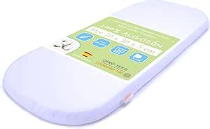 Pekitas Matelas Ovale Respirant Moises Poussette X X Cm