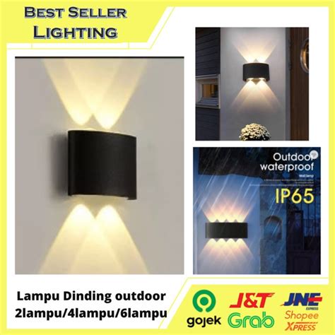 Jual Lampu Dinding Tembok Pilar Lampu Lampu Lampu Kotak Hitam