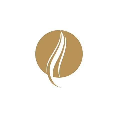 Premium Vector Hair Wave Logo Vector Icon