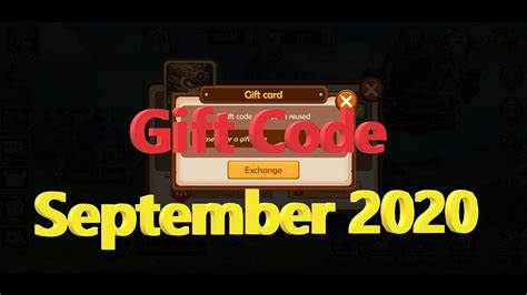 Epic Summoners Gift Code September Trinh Nguyen Youtube