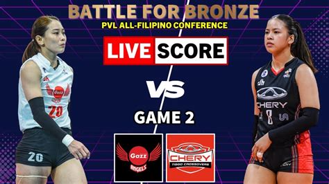 Petro Gazz Vs Chery Tiggo GAME 2 Battle For BRONZE PVL LIVE