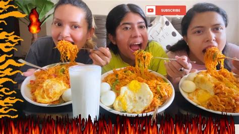 X Spicy Current Noodles Challenge Who Won Shocked