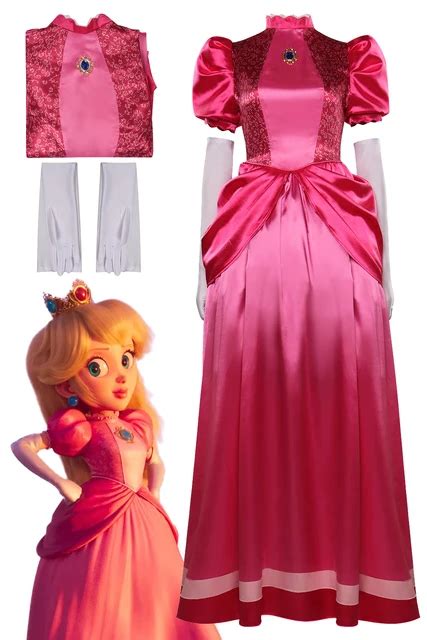 Adult Princess Peach Costume