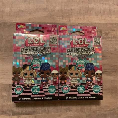 L O L Surprise Toys Lol Surprise Dance Off Trading Cards Starter Set 2pack Poshmark