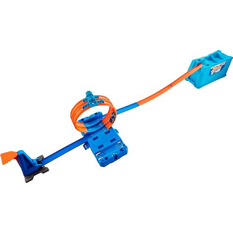 Hot Wheels Track Builder Kit De Loopings Dor Mi Brinquedos