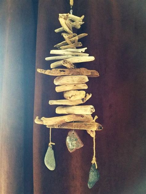 Driftwood Mobile Etsy In 2021 Driftwood Mobile Driftwood Art Diy Driftwood Crafts