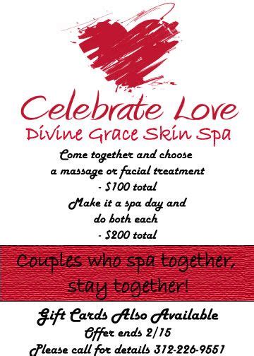 Valentines Spa Special Valentine Spa Spa Specials Salon Promotions