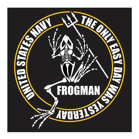 Navy Seal Frogman Logo