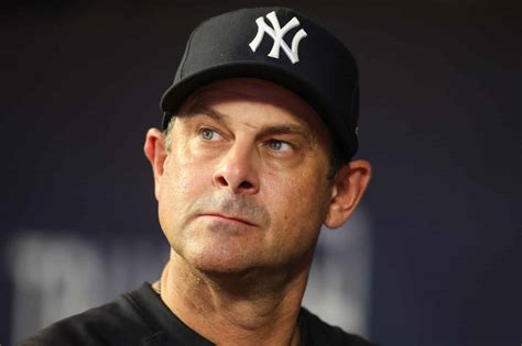 Aaron Boone Comparte La Sabidur A Anal Tica De Los Yankees