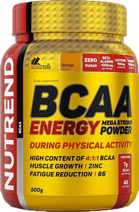 Nutrend Bcaa Energy Mega Strong Powder Gr Skroutz Gr