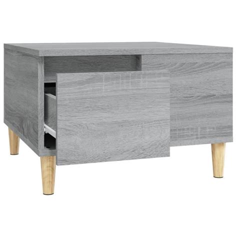 Meubles Table Basse Sonoma Gris X X Cm Bois D Ing Nierie