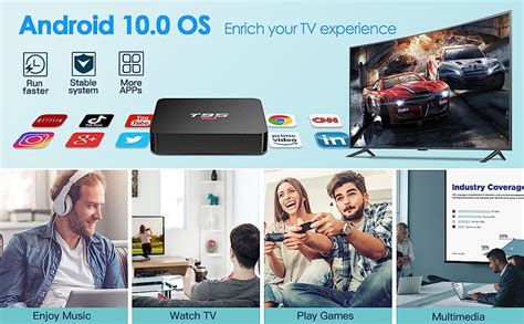 Amazon Android TV Box 10 0 T95 Super Android TV Box 2GB RAM 16GB