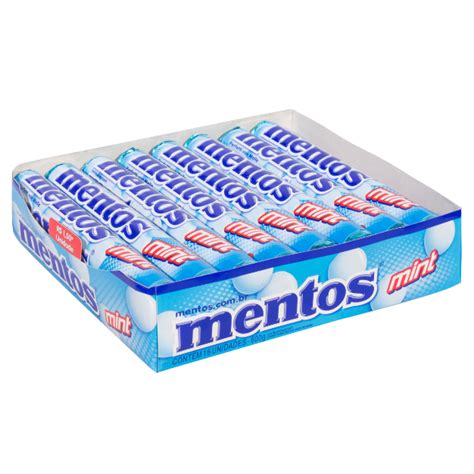 Bala Mastig Vel Mentos Stick Mint G Un Escorrega O Pre O