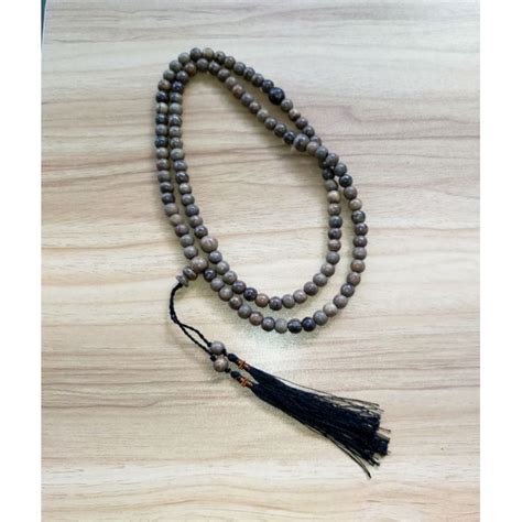 Jual Tasbih Buddha Kayu Gaharu Papua Tali Hitam 9mm Shopee Indonesia